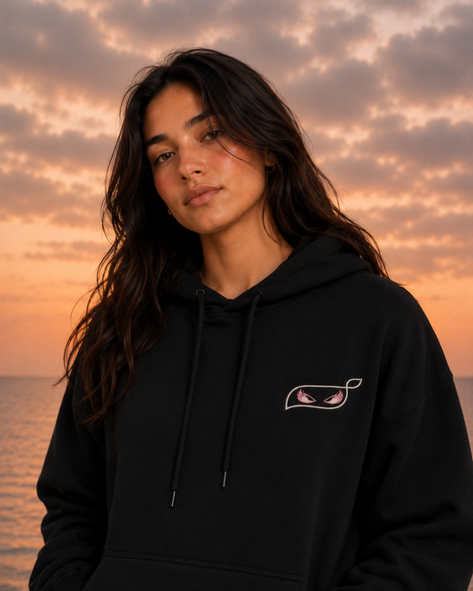 Blackout Bloom Hoodie