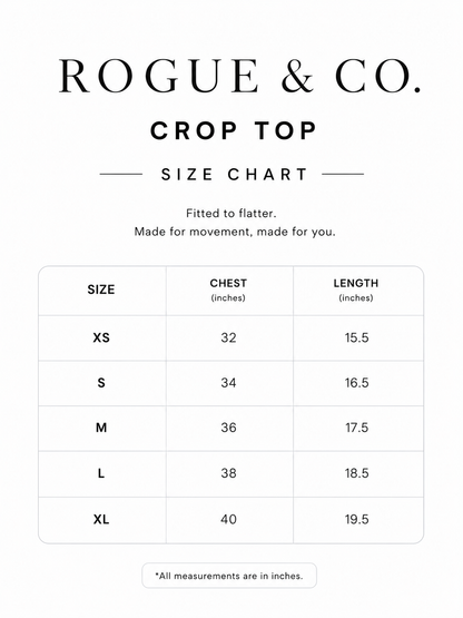 Stellar Crop Top