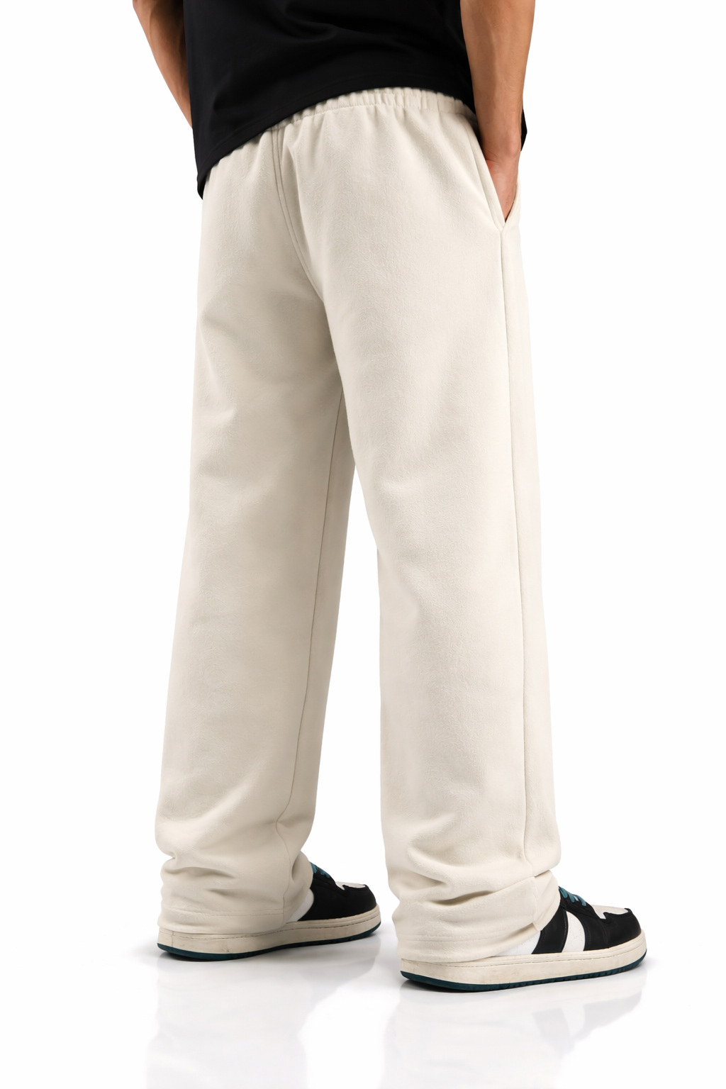 Ivory Classic Sweatpants