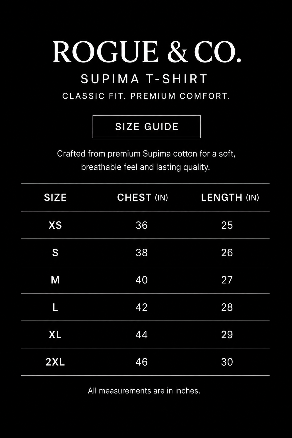 Beige Signature Supima Tee