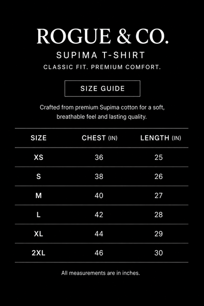 Beige Signature Supima Tee