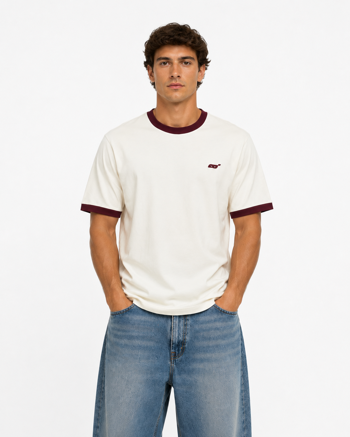 Wineline Ringer Tee