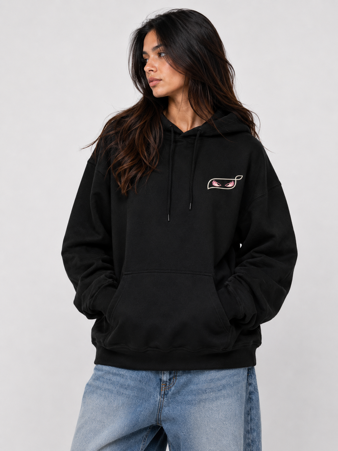 Blackout Bloom Hoodie