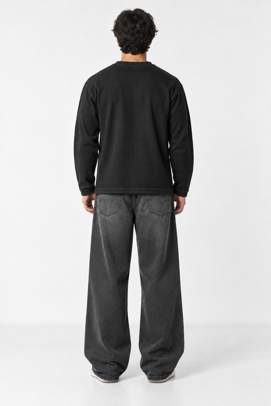Rogue Core Black Waffle Knit