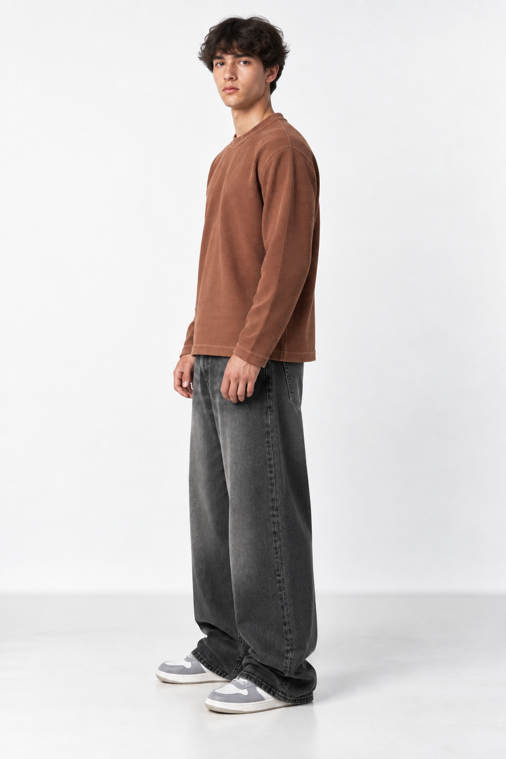 Rogue Core Brown Waffle Knit