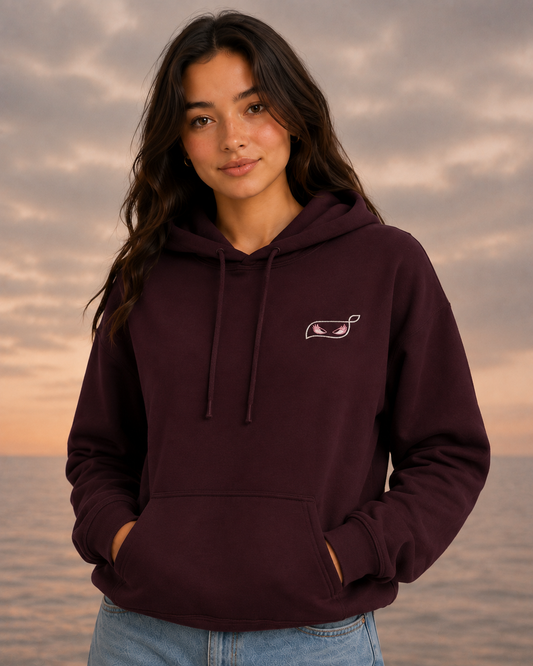 Crimson Bloom Hoodie