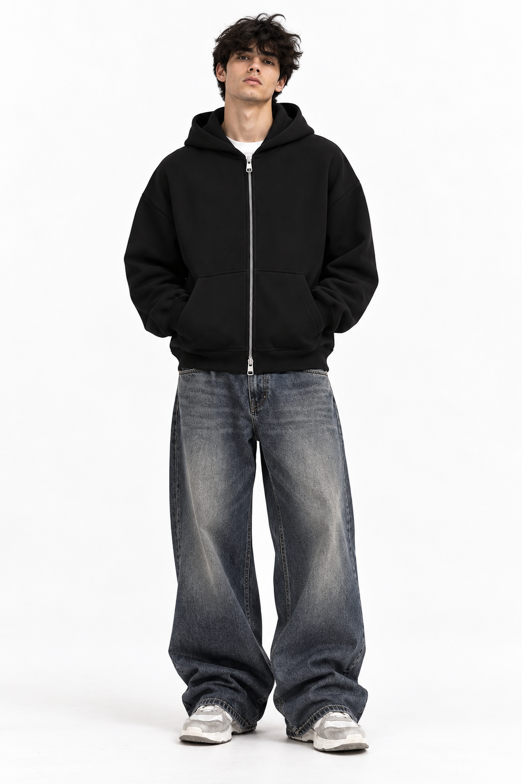 Rogue Essentials Black Zipper Hoodie