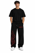Flameborn Black Sweatpants