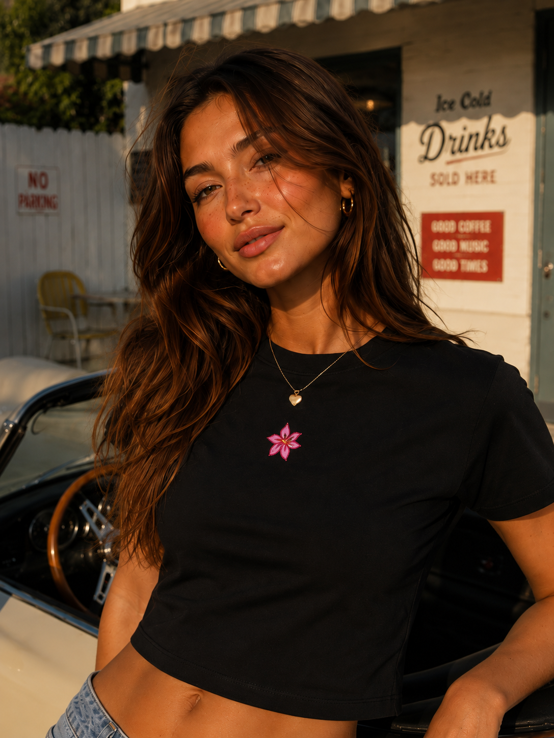 Lily Kiss Baby Tee