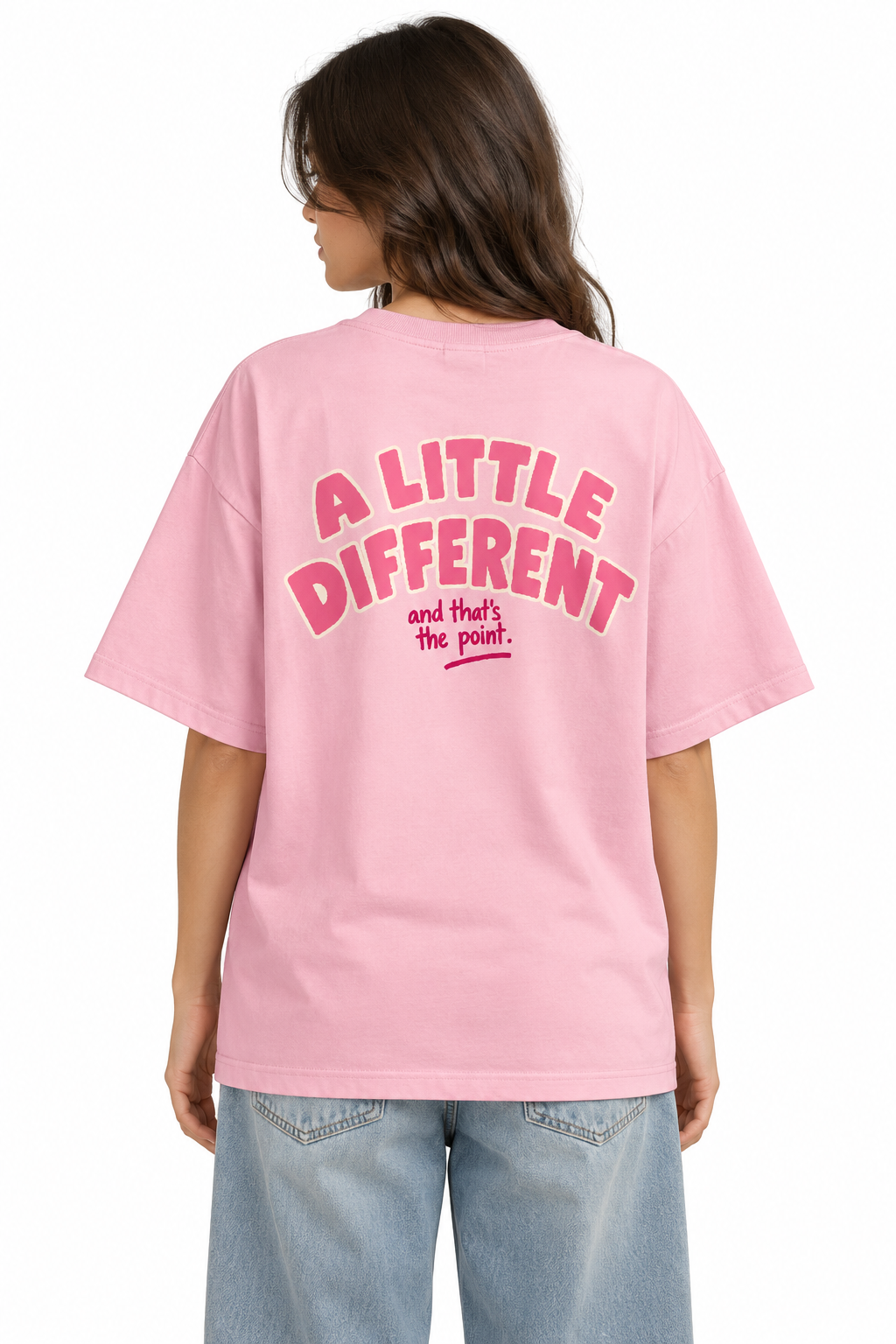 A Little Different Oversized Tee