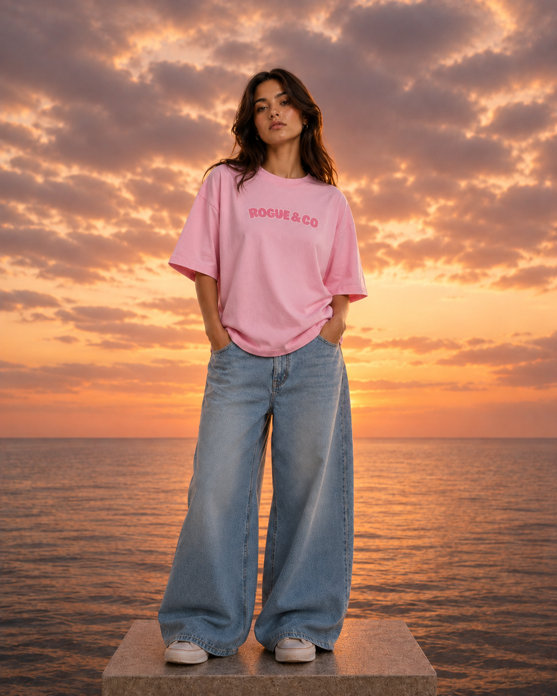 A Little Different Oversized Tee