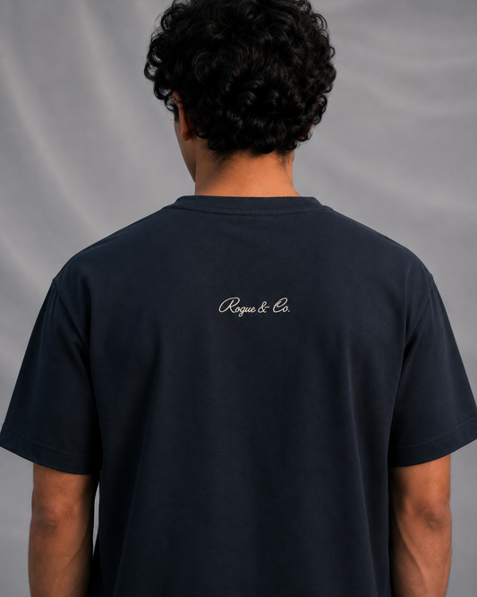 Navy Blue Signature Supima Tee