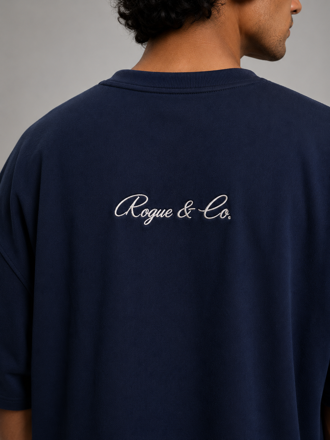 Navy Blue Signature Supima Tee