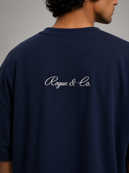 Navy Blue Signature Supima Tee