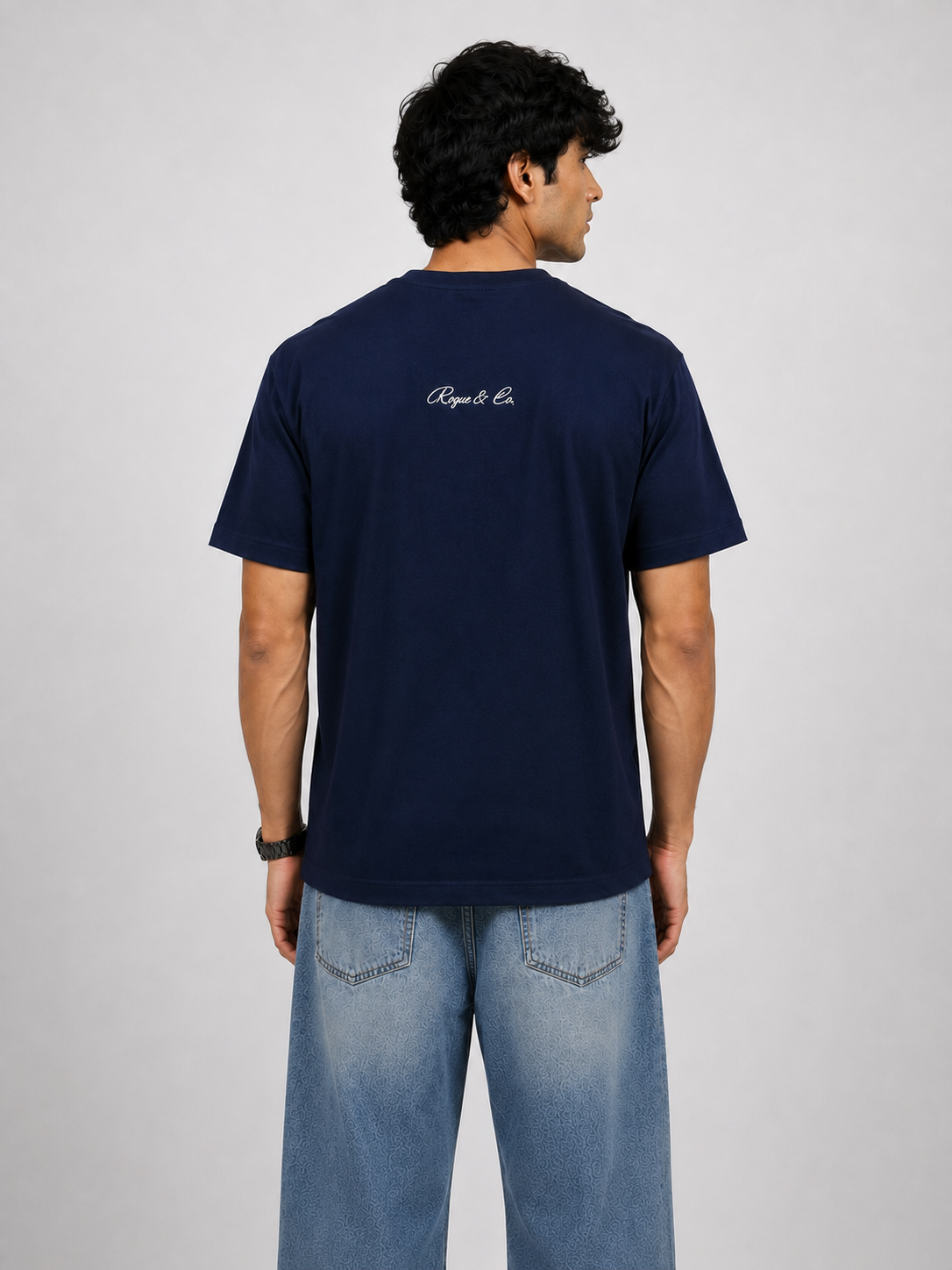 Navy Blue Signature Supima Tee