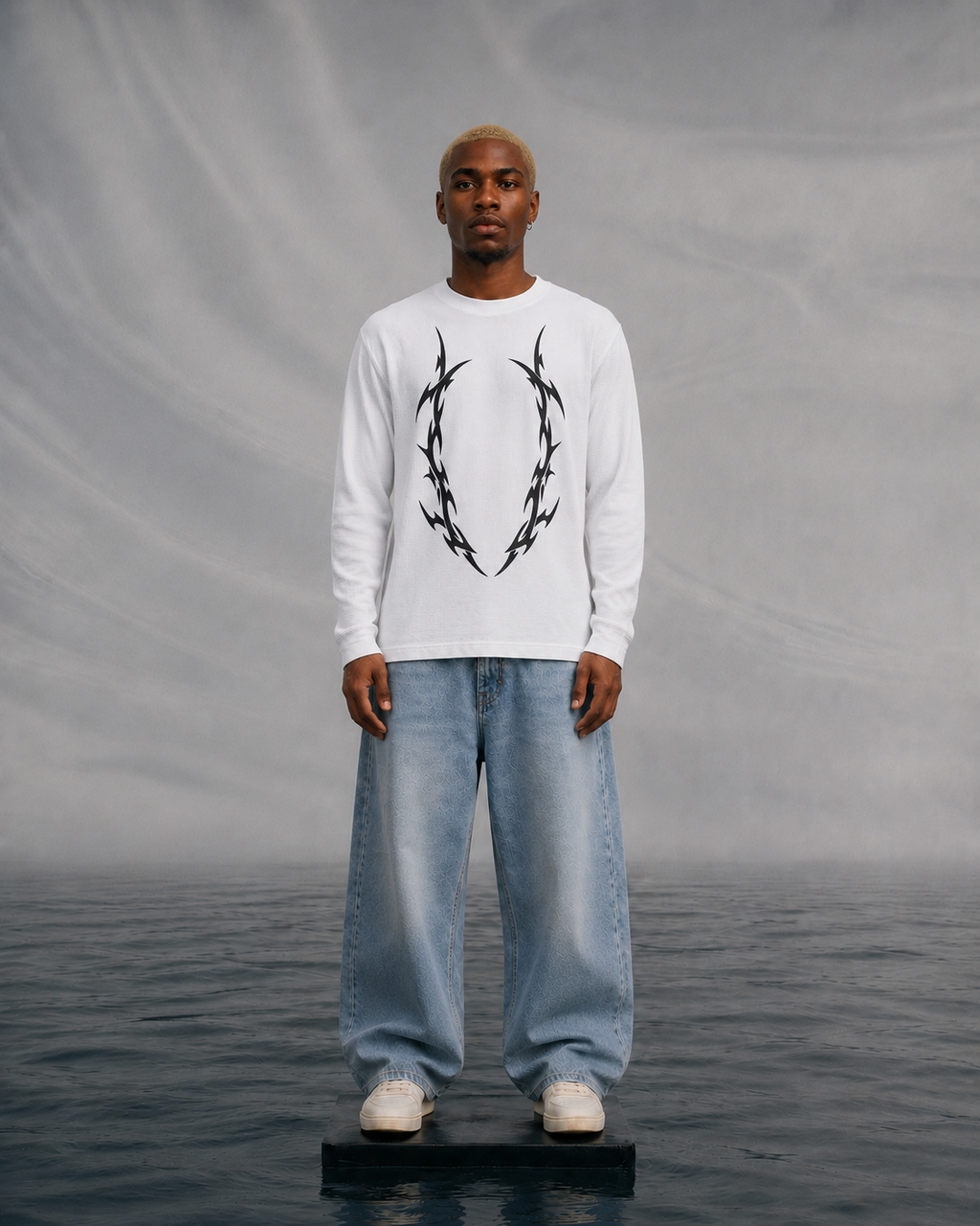 Rogue Flame Waffle Knit Tee
