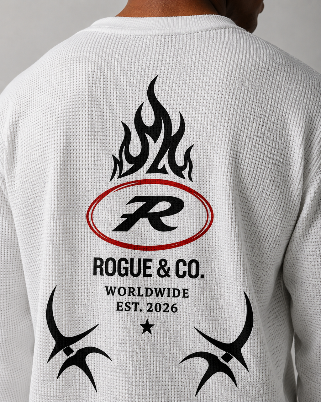 Rogue Flame Waffle Knit Tee