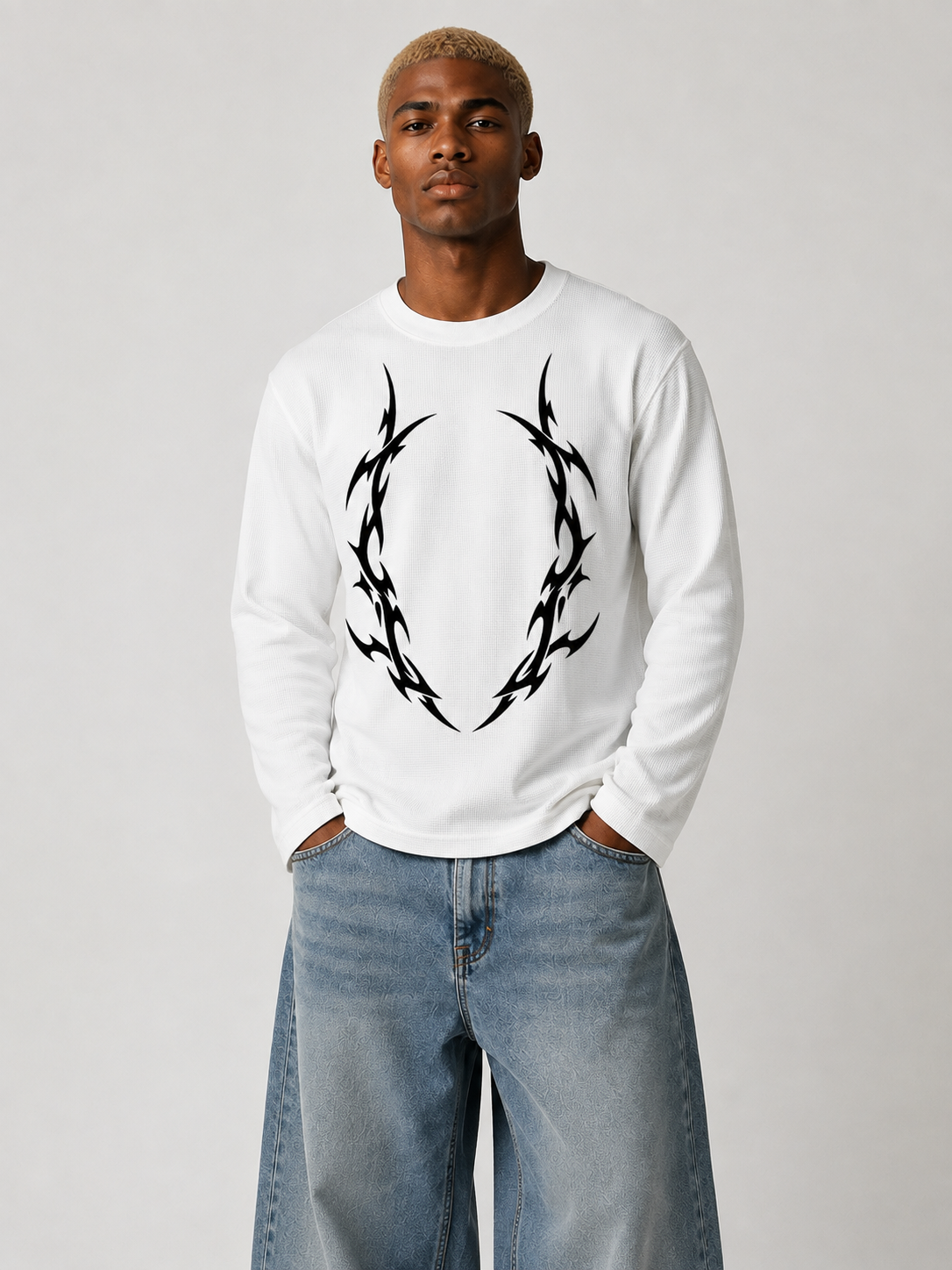Rogue Flame Waffle Knit Tee