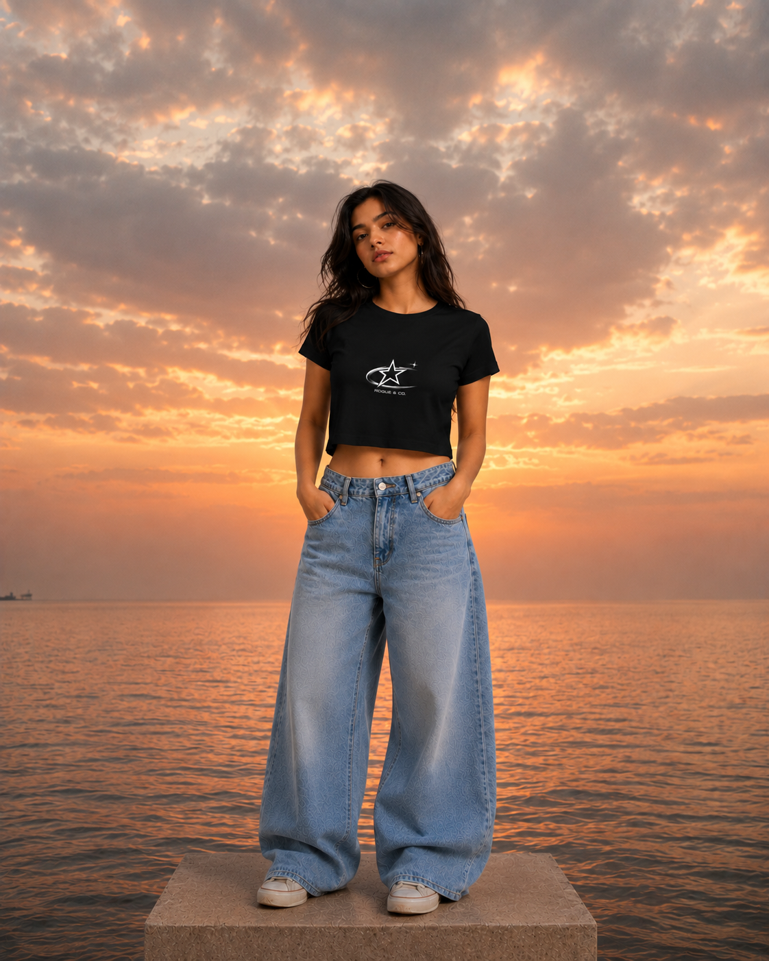 Stellar Crop Top